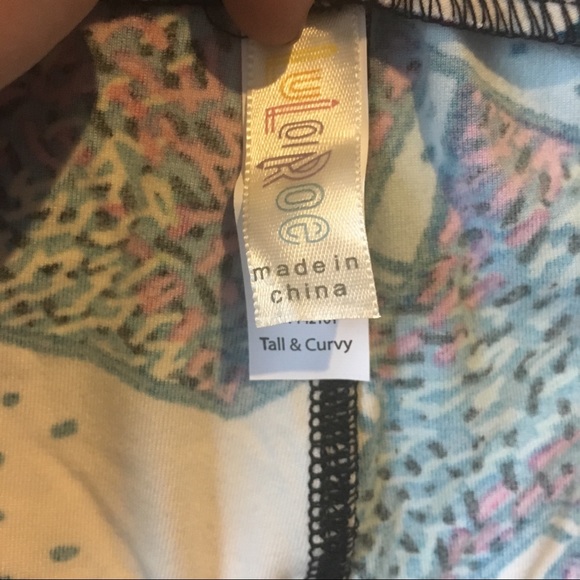 🦄FINAL PRICE LuLaRoe Literal Unicorn Leggings TC - Picture 4 of 5